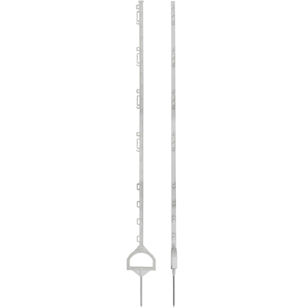 Agradi Power Weidepfahl Tritt 155cm 20 Stück Weiß