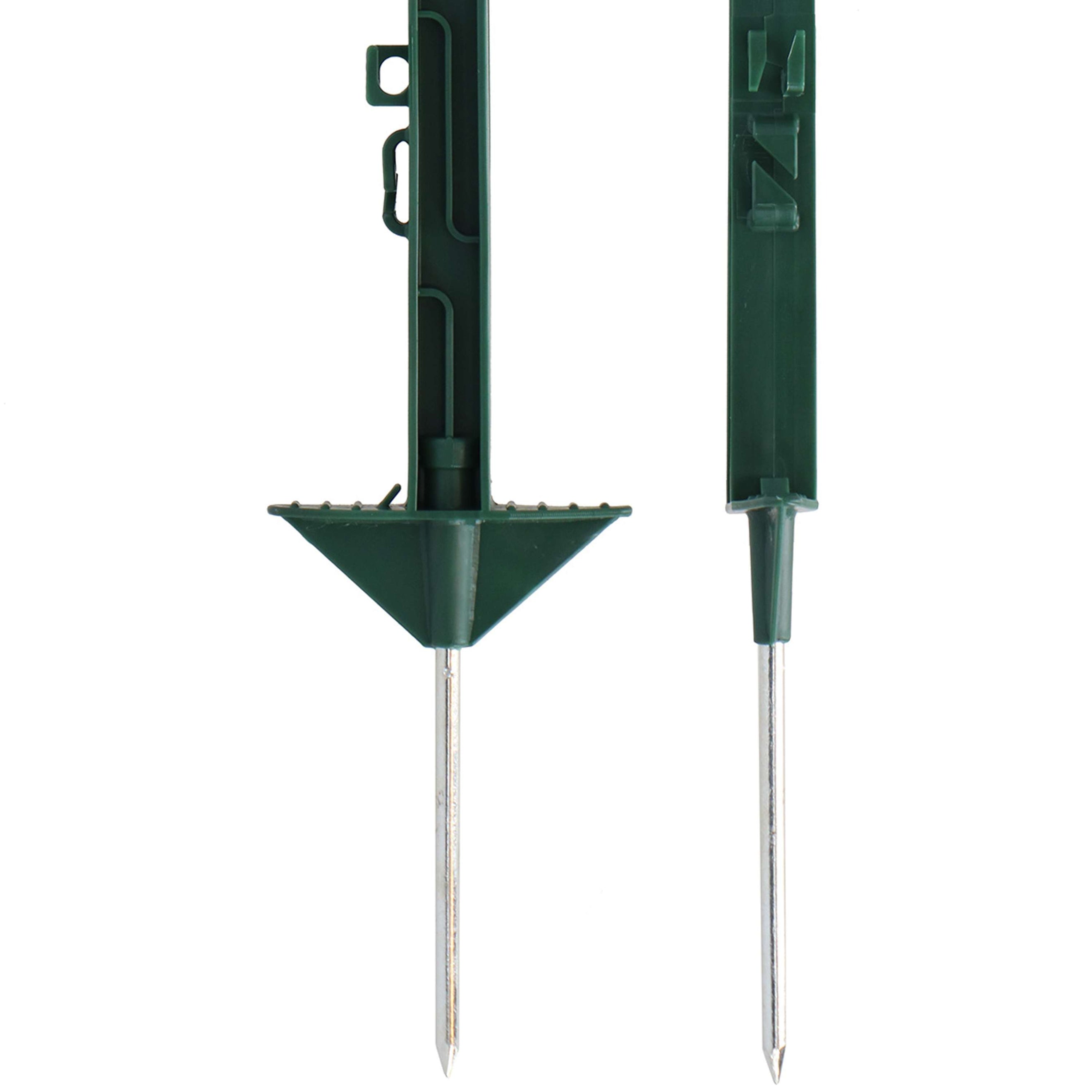Agradi Power Weidepfahl Classic Doppel 105cm 20 Stück Grün
