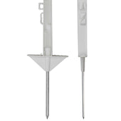 Agradi Power Weidepfahl Classic Doppel 125cm 20 Stück Weiß