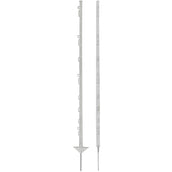 Agradi Power Weidepfahl Classic Doppel 125cm 20 Stück Weiß