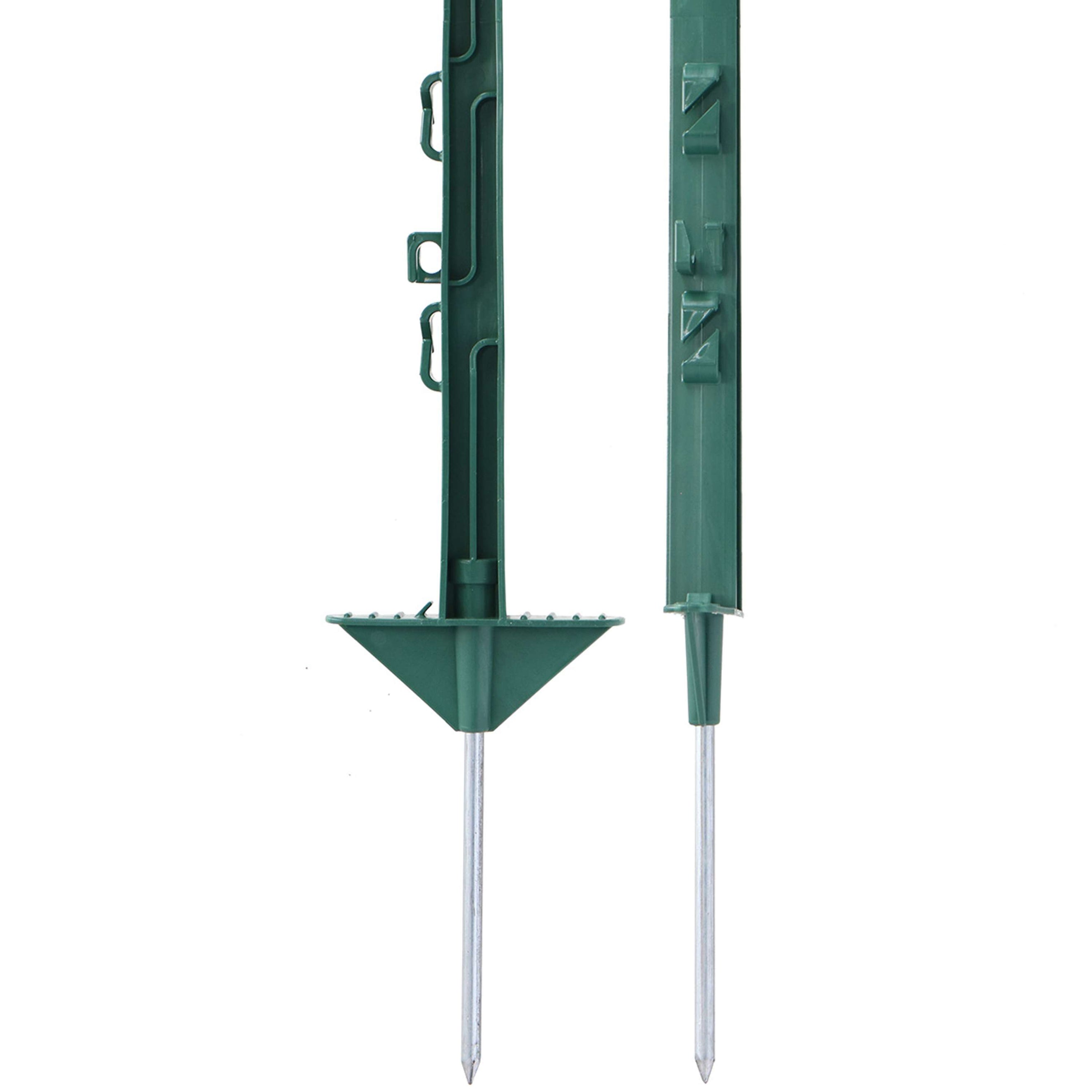 Agradi Power Weidepfahl Classic Doppel 125cm 20 Stück Grün