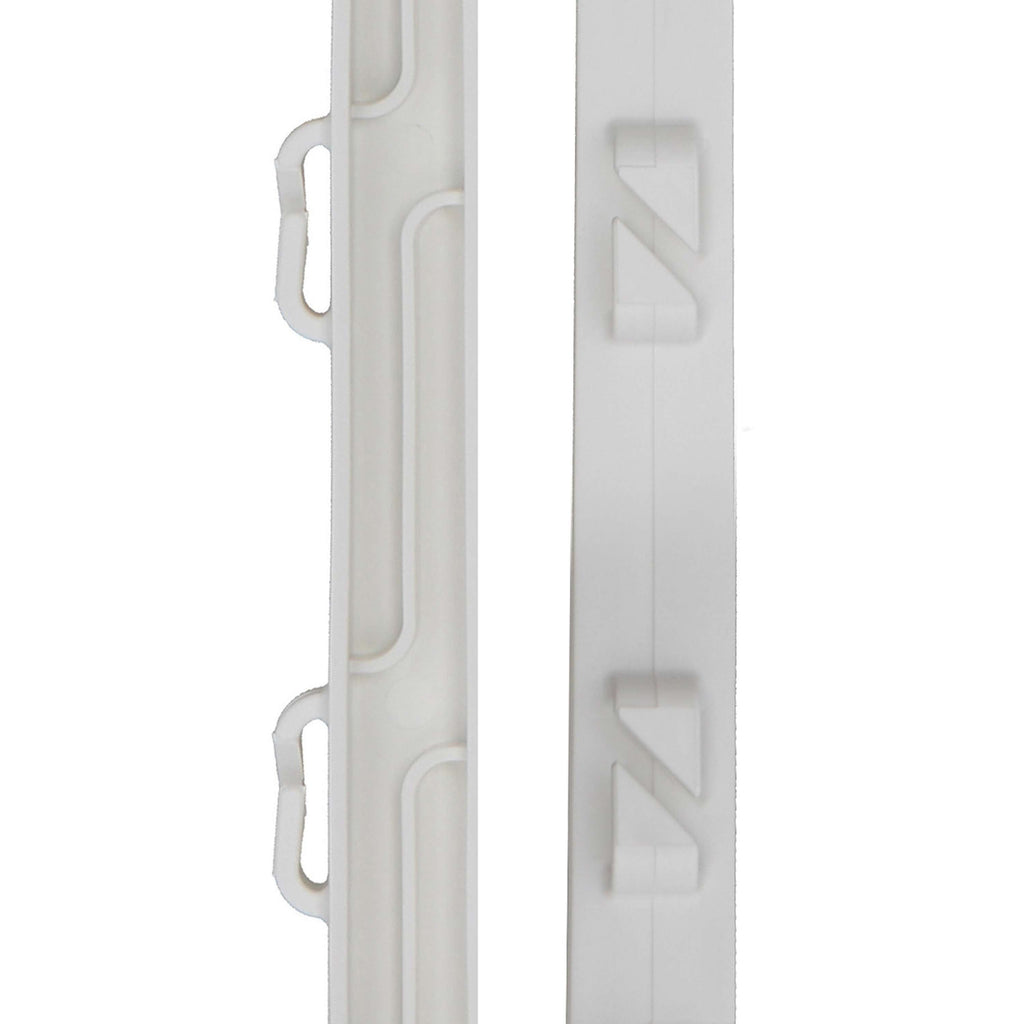 Agradi Power Weidepfahl Classic Doppel 75cm 20 Stück Weiß