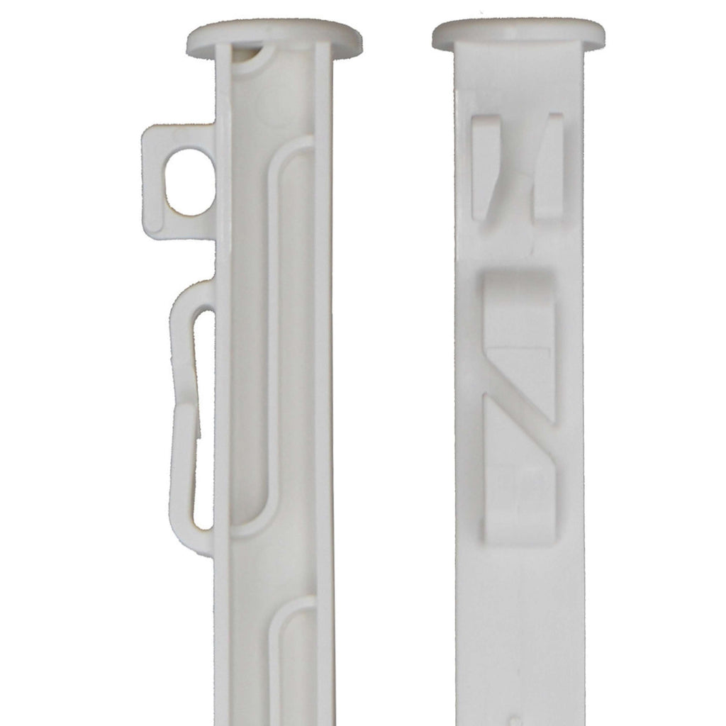 Agradi Power Weidepfahl Classic Doppel 75cm 20 Stück Weiß