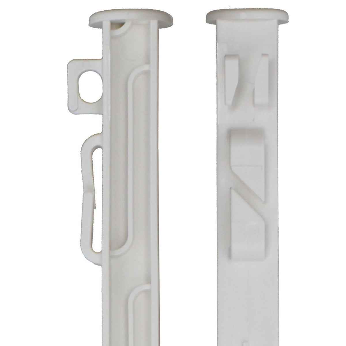 Agradi Power Weidepfahl Classic Doppel 75cm 20 Stück Weiß