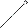Agradi Horse Metallstiel D-Grip Schwarz