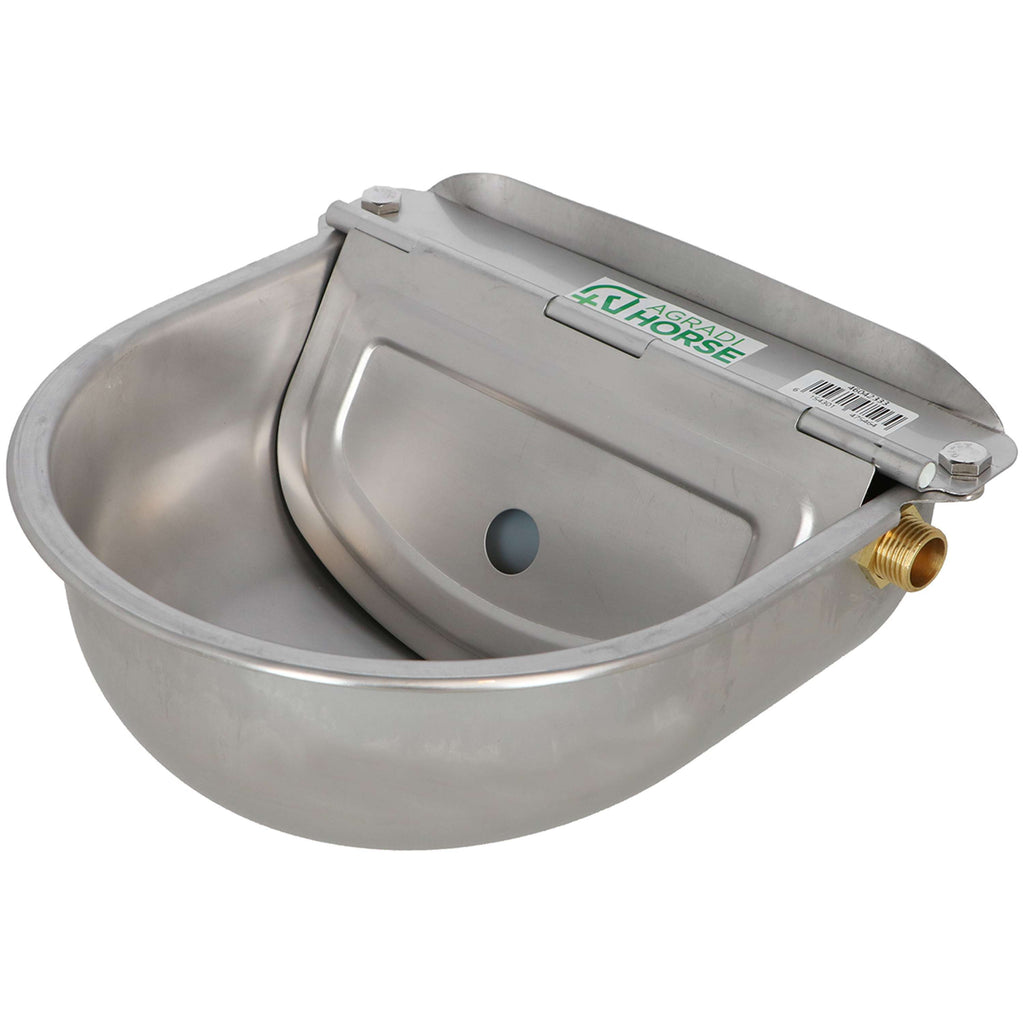 Agradi Horse Tränke mit Schwimmer Stainless Steel