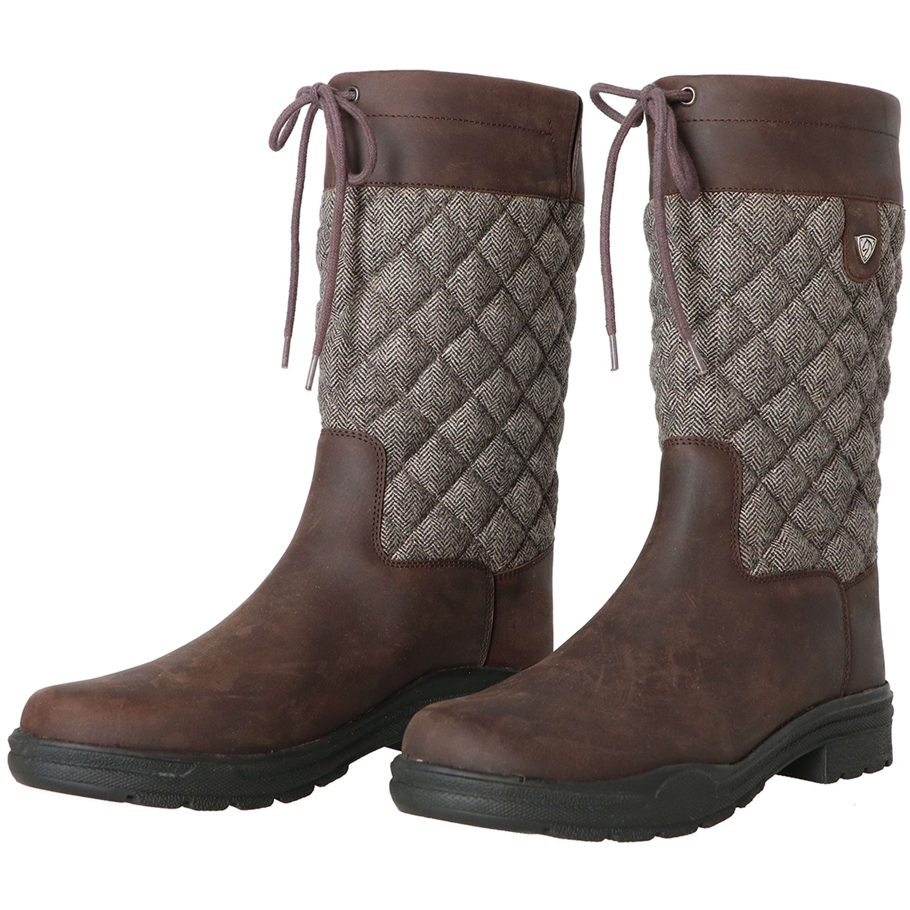 Velder Footwear Outdoorstiefel Delphina Braun/Tweed