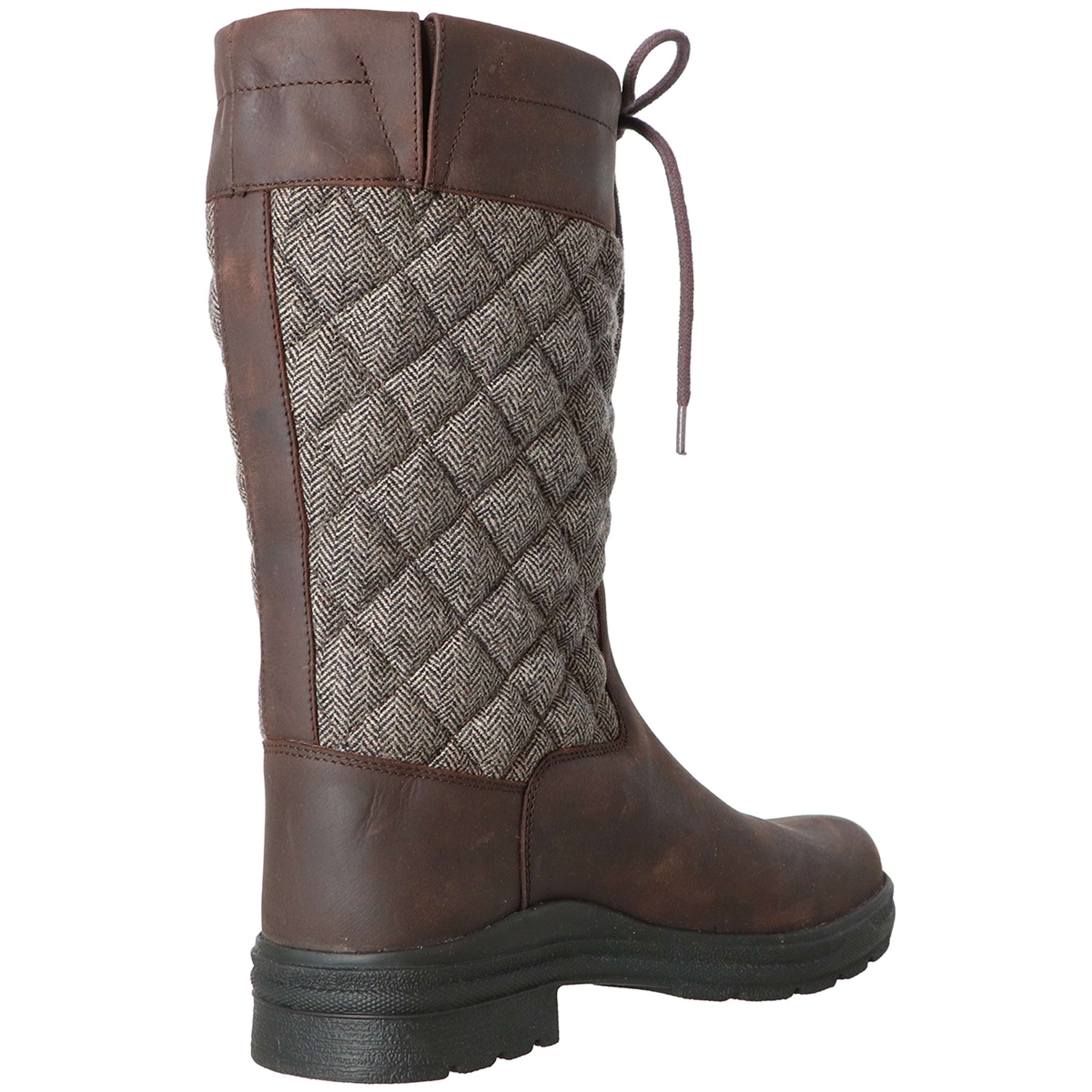 Velder Footwear Outdoorstiefel Delphina Braun/Tweed
