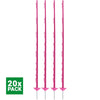 Agradi Power Weidepfahl Classic Doppel 150cm 20 Stück Rosa
