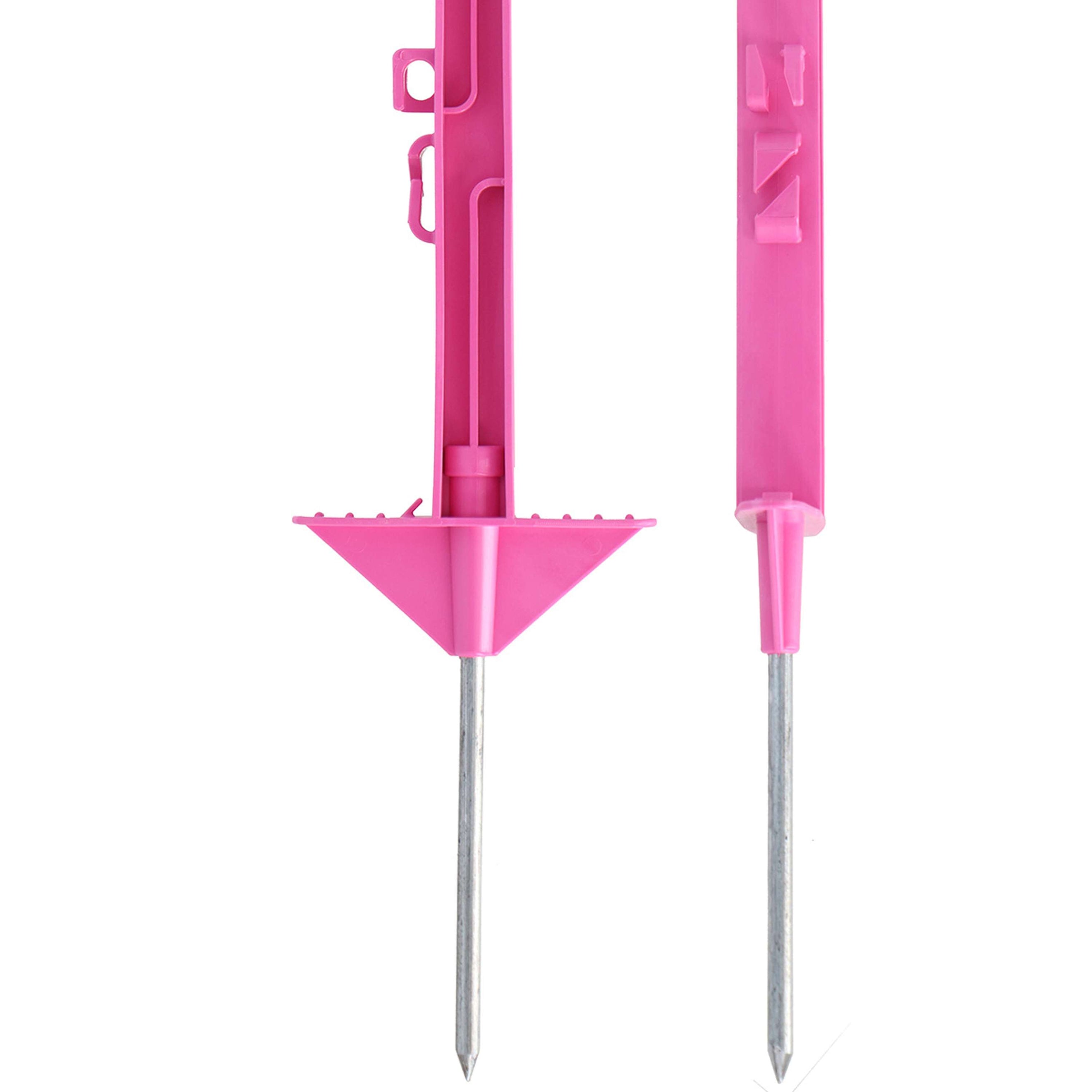 Agradi Power Weidepfahl Classic Doppel 150cm 20 Stück Rosa