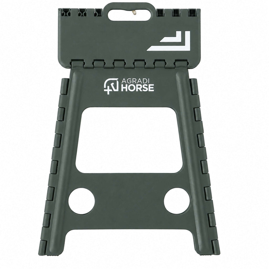 Agradi Horse Aufstiegshilfe Faltbar Hunter Green