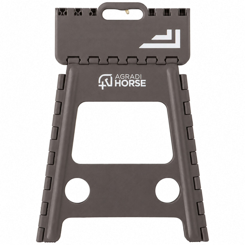 Agradi Horse Aufstiegshilfe Faltbar Braun