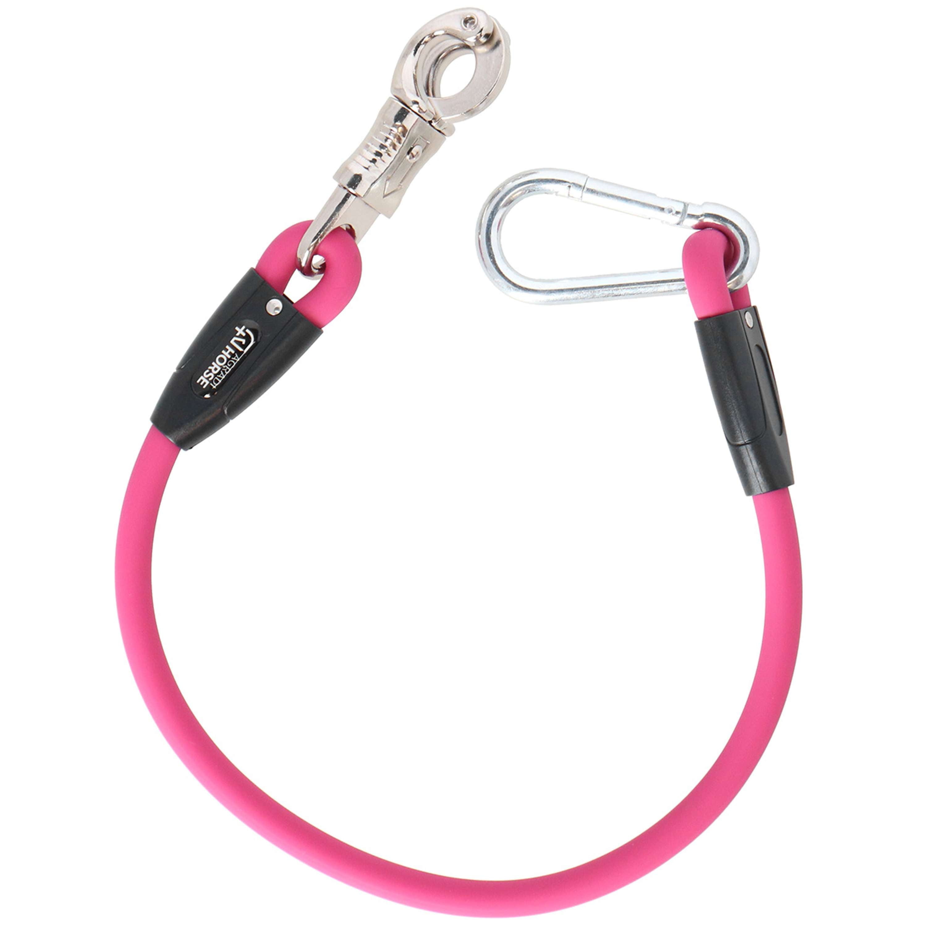 Agradi Horse Anbindestrick Silicone Hot Pink