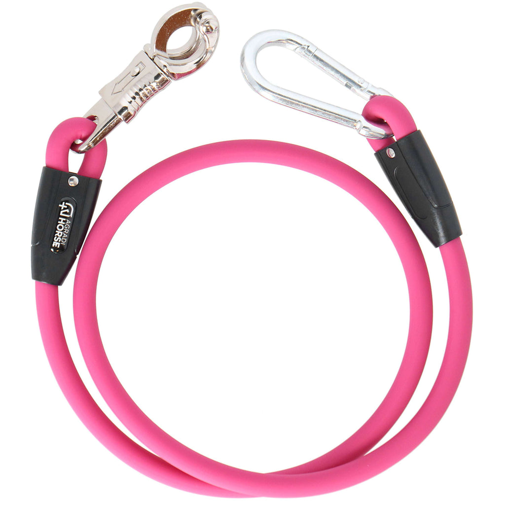 Agradi Horse Anbindestrick Silicone Hot Pink