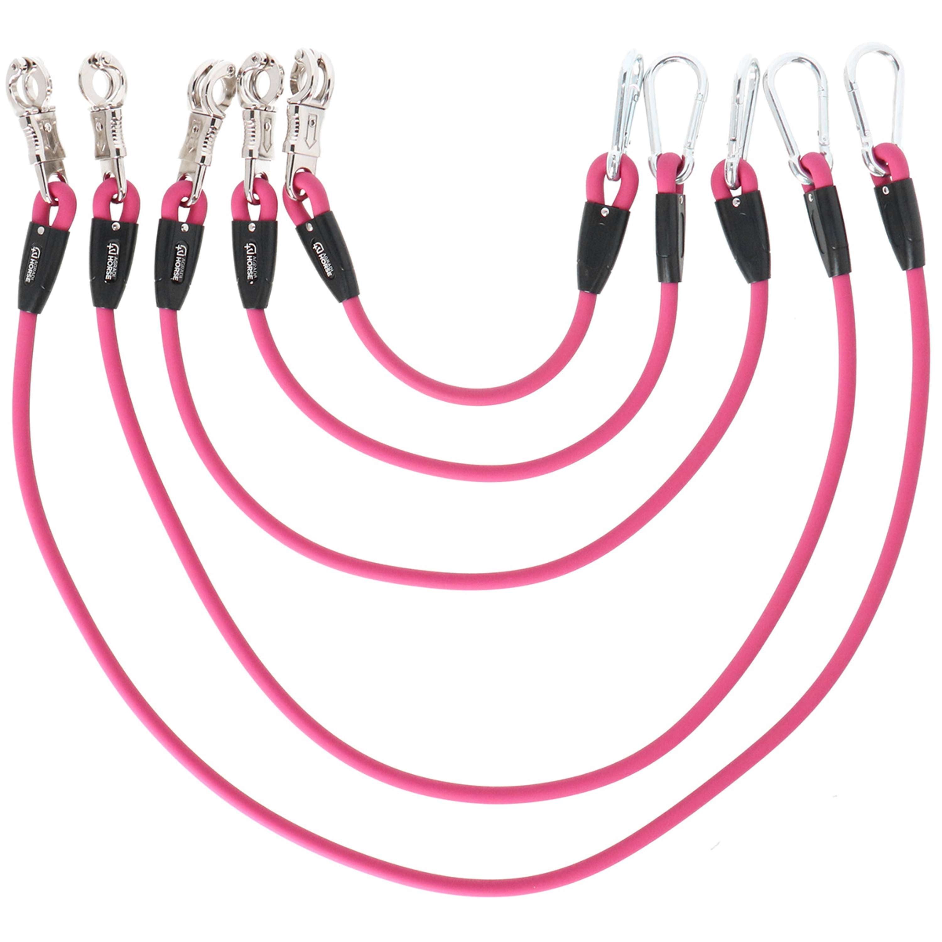 Agradi Horse Anbindestrick Silicone Hot Pink
