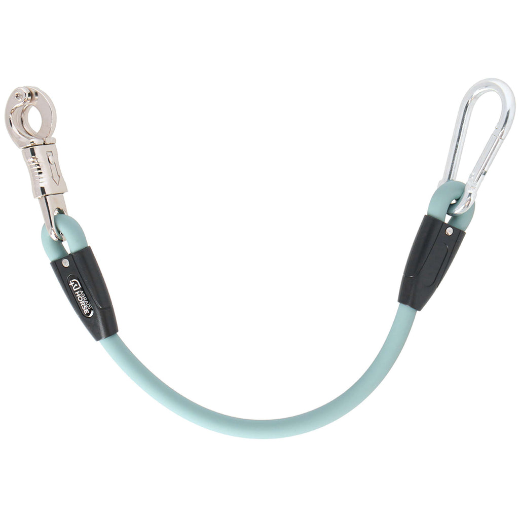 Agradi Horse Anbindestrick Silicone Hellblau