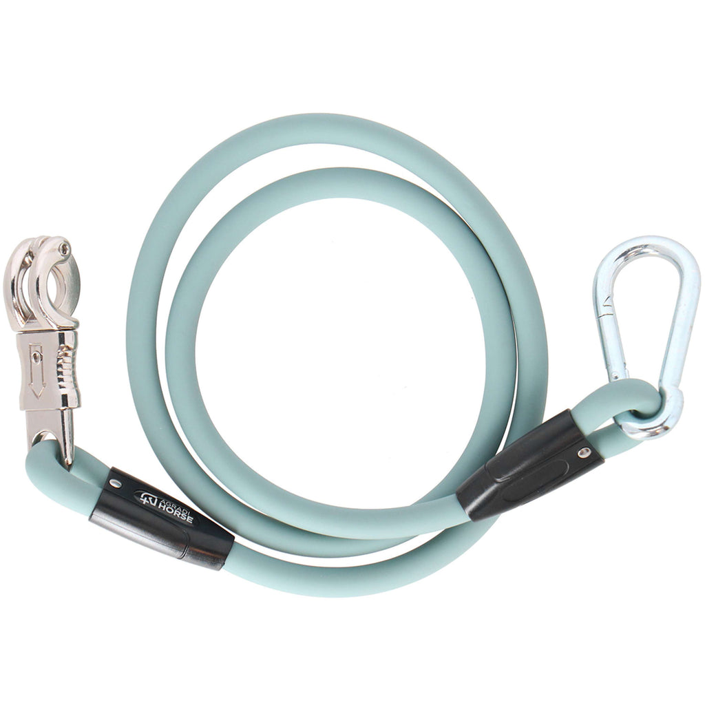 Agradi Horse Anbindestrick Silicone Hellblau