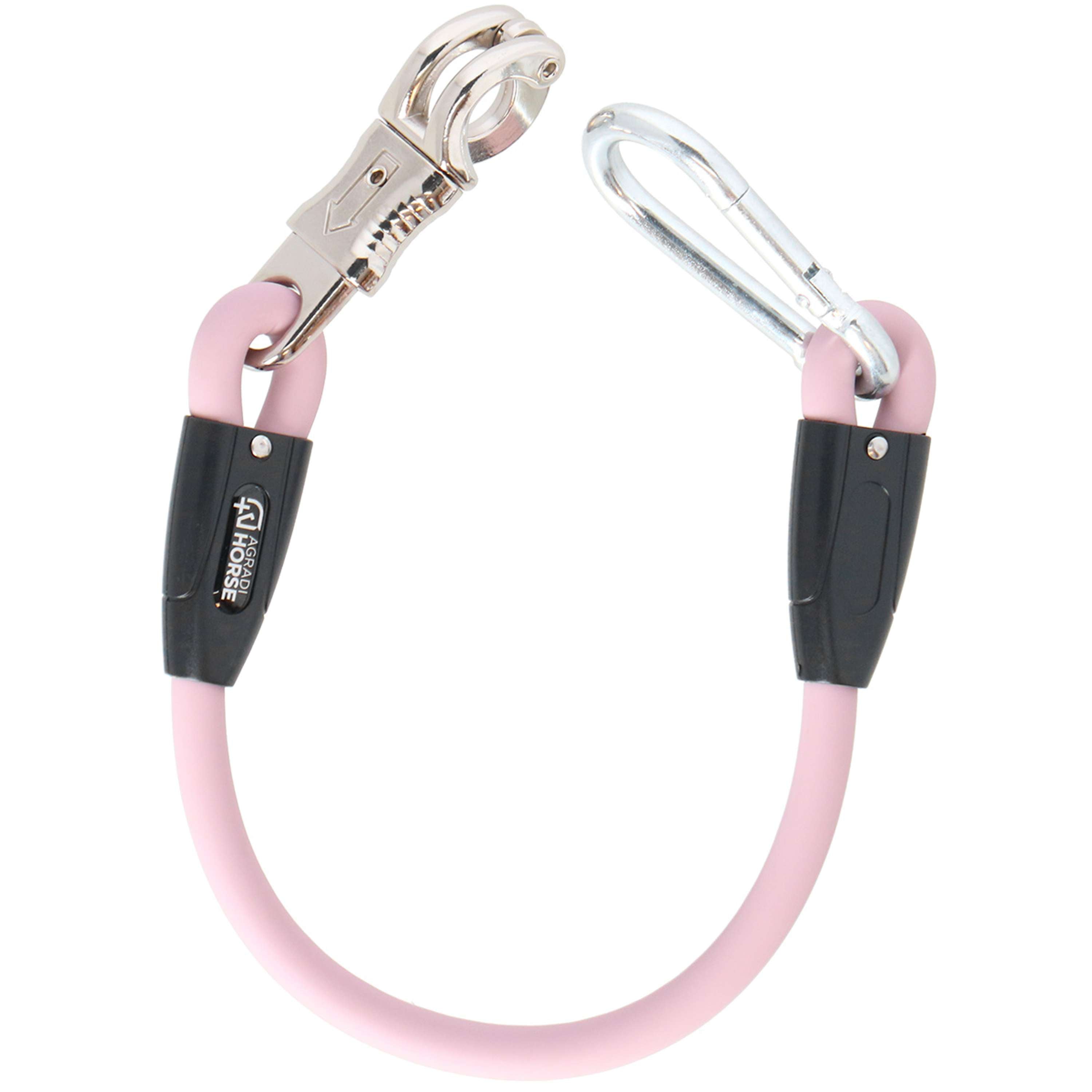 Agradi Horse Anbindestrick Silicone Rosa