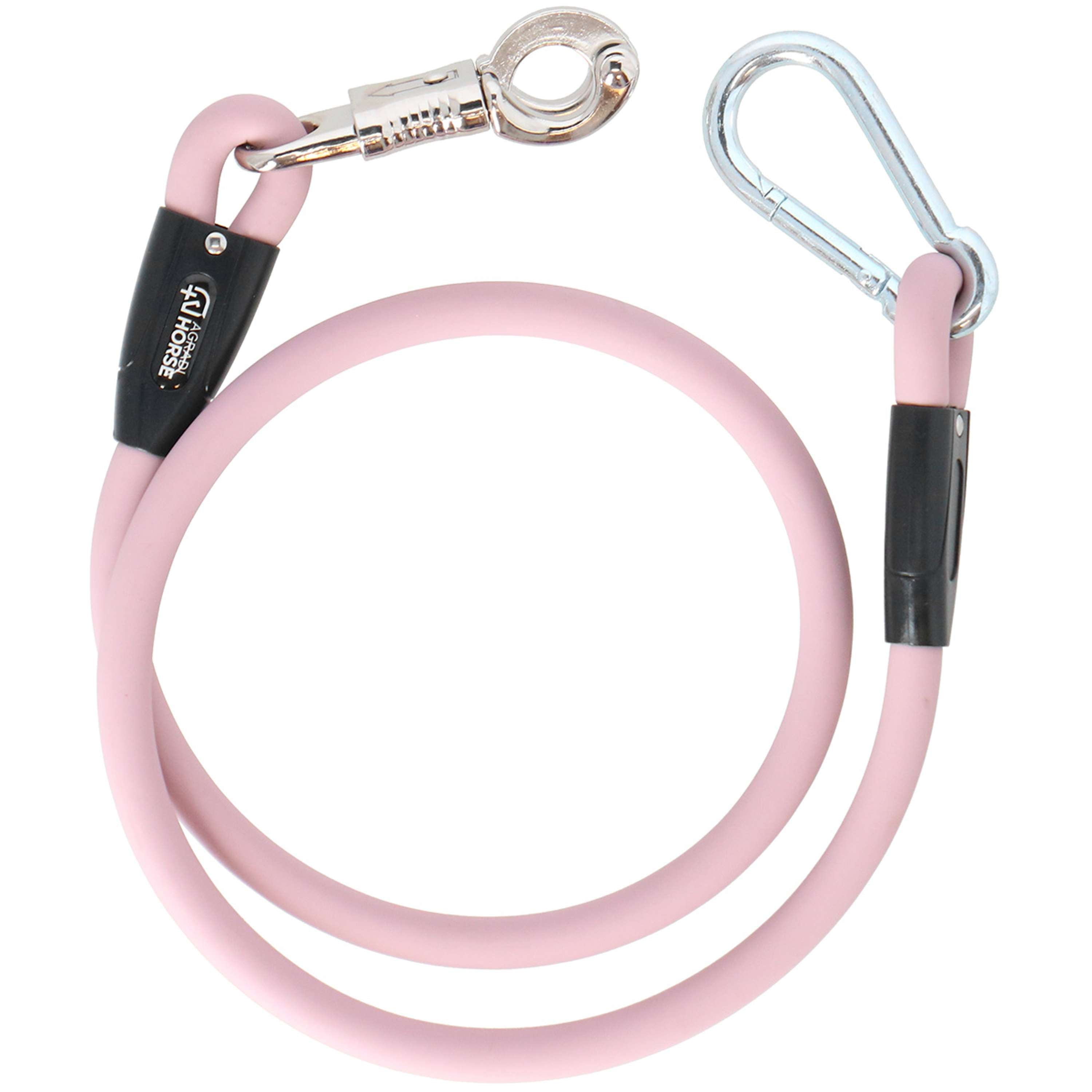 Agradi Horse Anbindestrick Silicone Rosa
