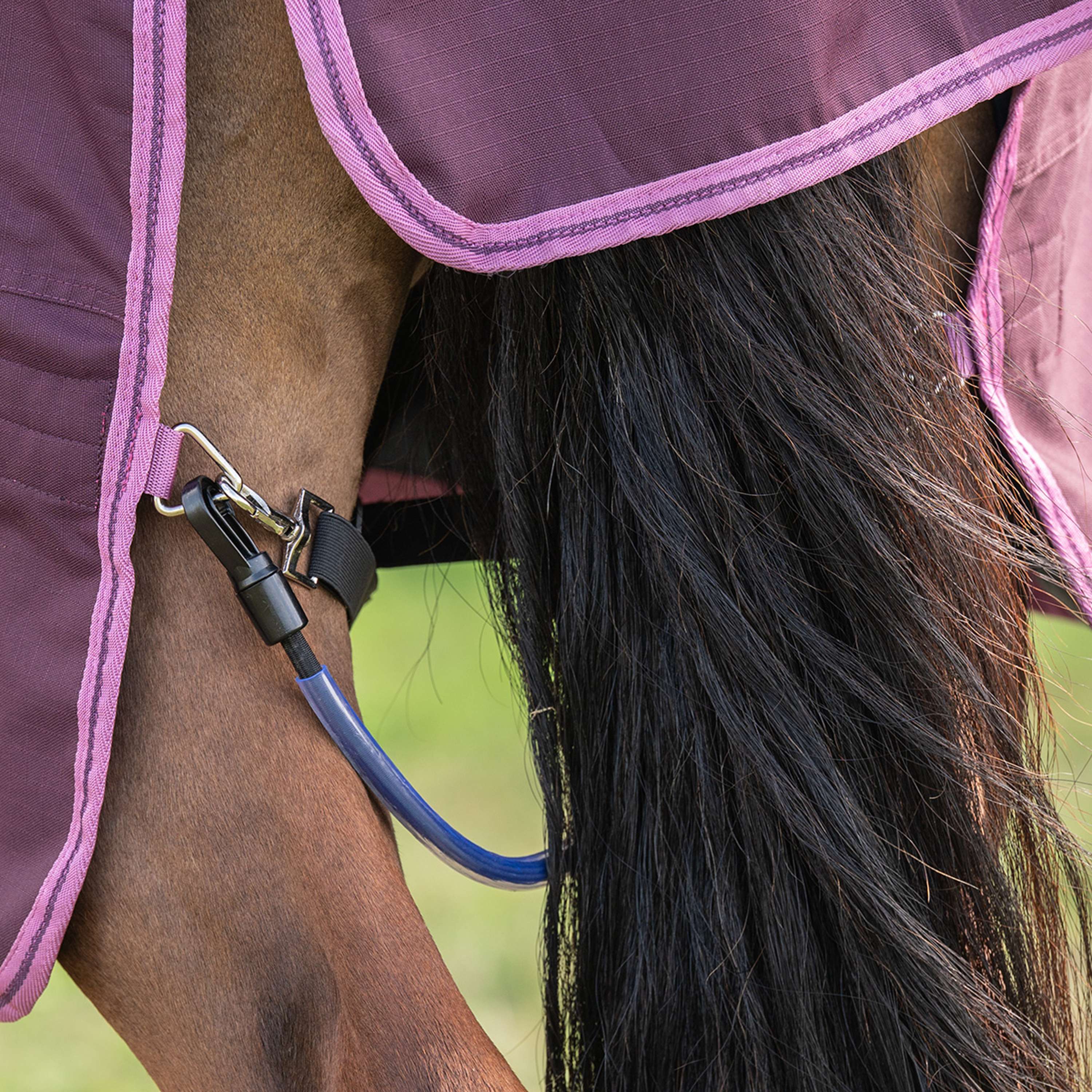 Velder Horsewear Essentials Ripstop Turnout Rug 600D 0g Plum Brown