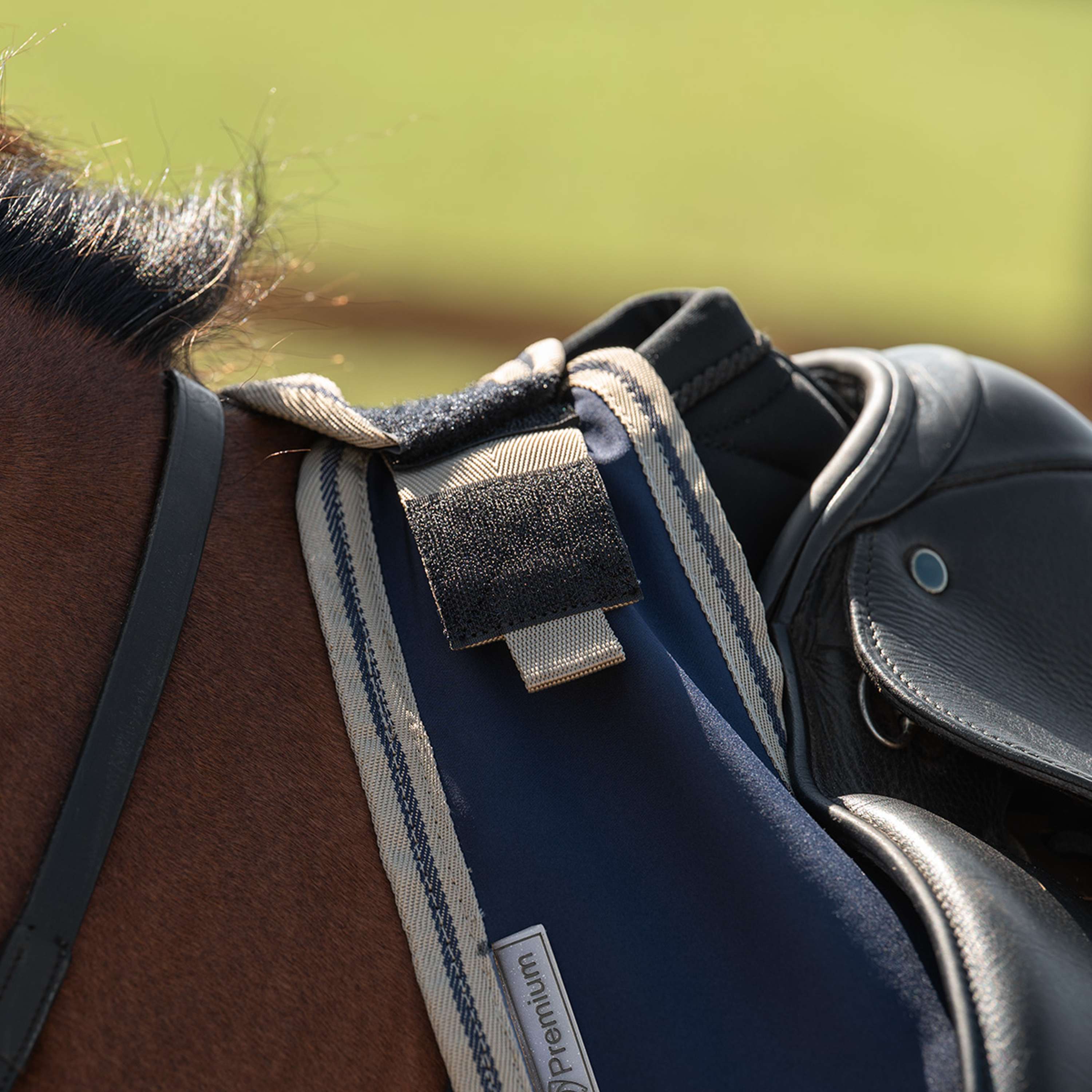 Velder Horsewear Essentials Ausreitdecke Navy/Dune