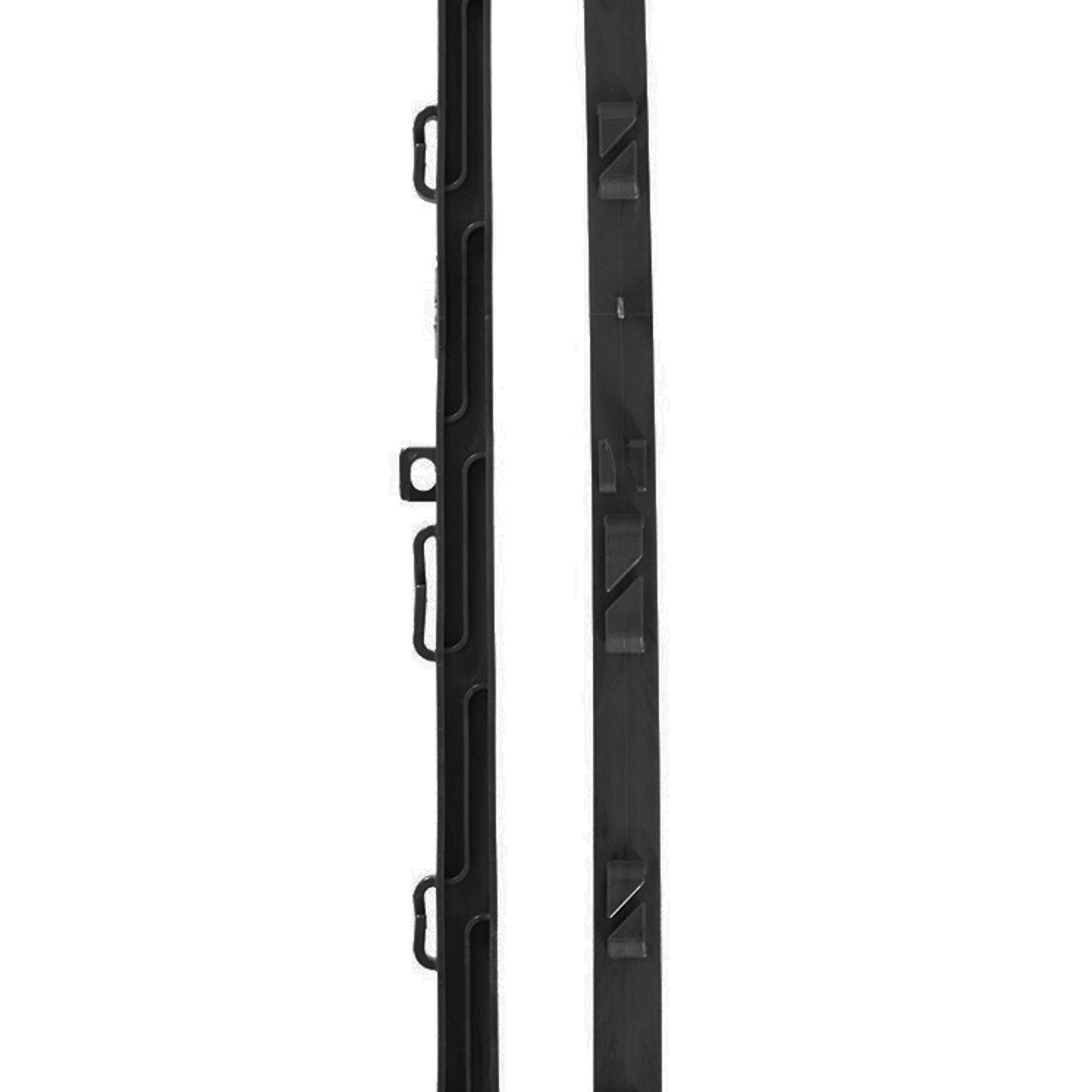 Agradi Power Weidepfahl Classic Doppel 150cm 20 Stück Schwarz