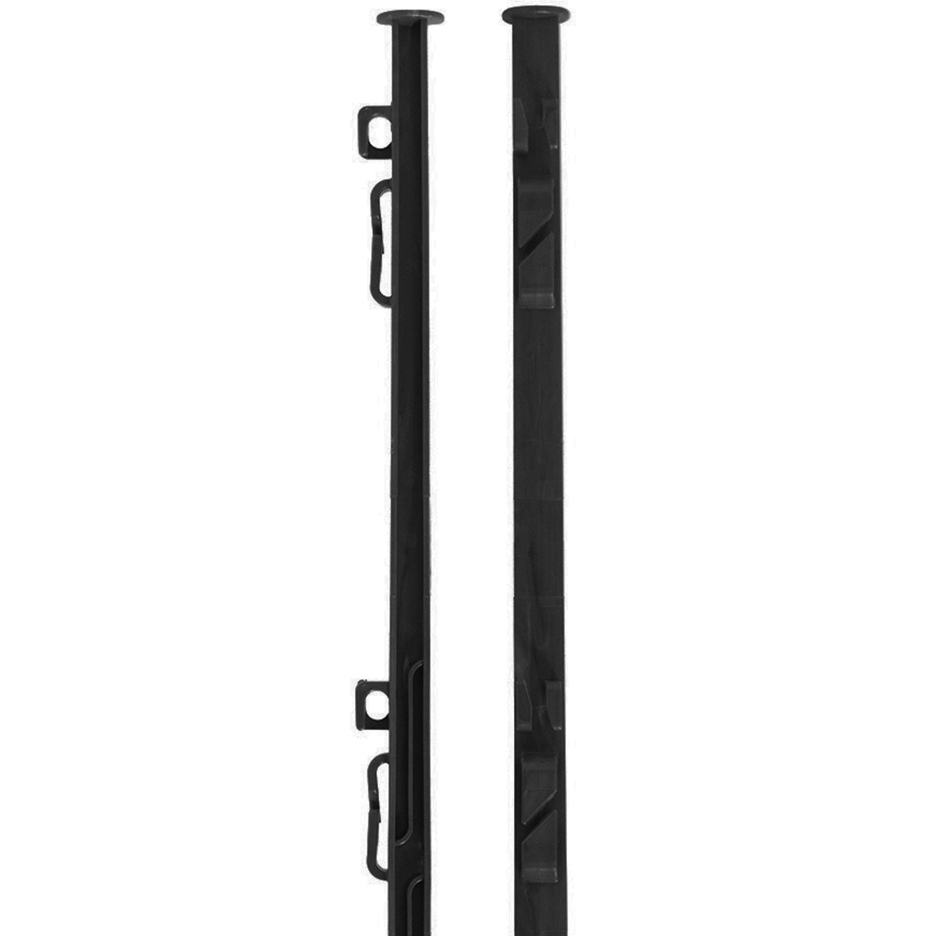 Agradi Power Weidepfahl Classic Doppel 150cm 20 Stück Schwarz