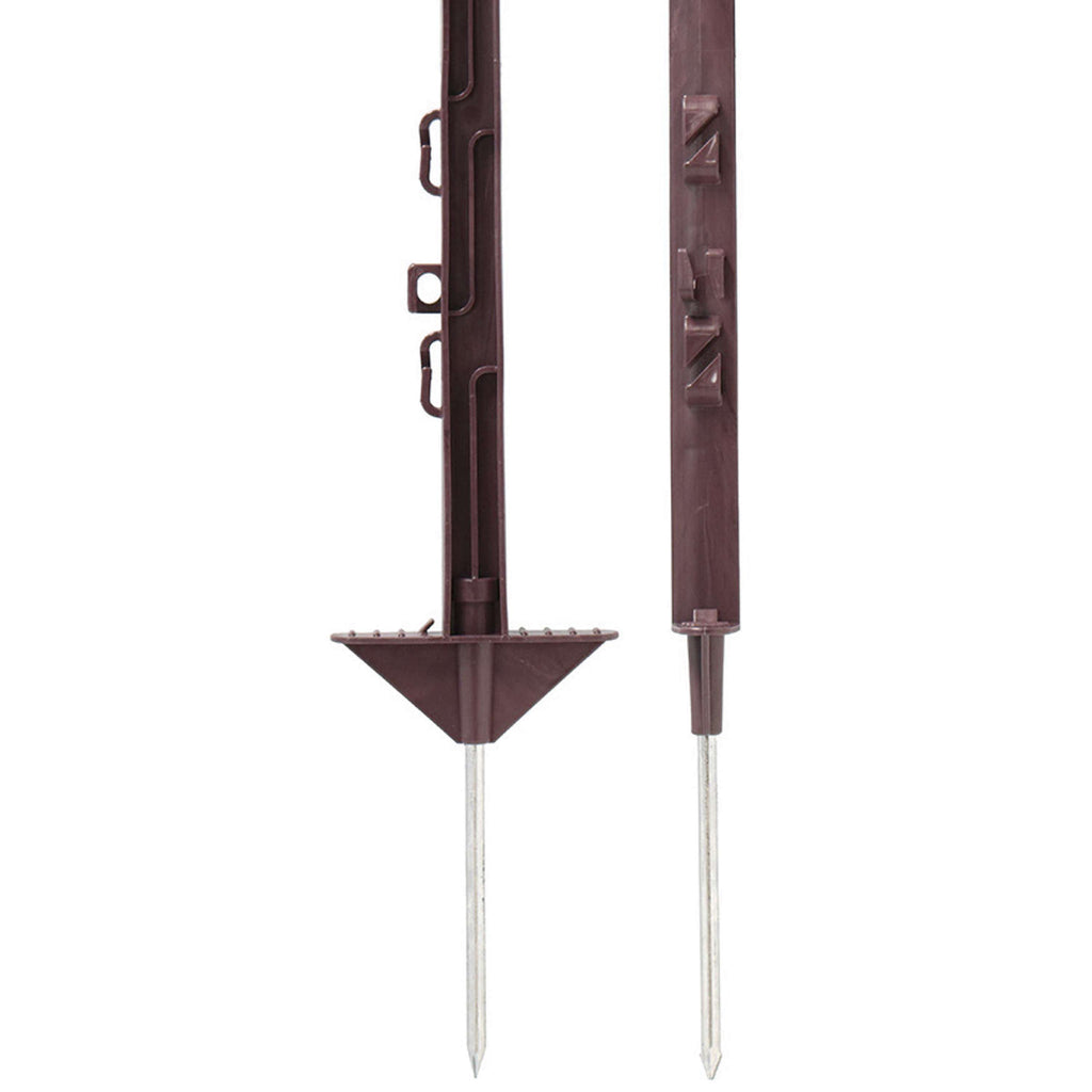 Agradi Power Weidepfahl Classic Doppel 150cm 20 Stück Braun
