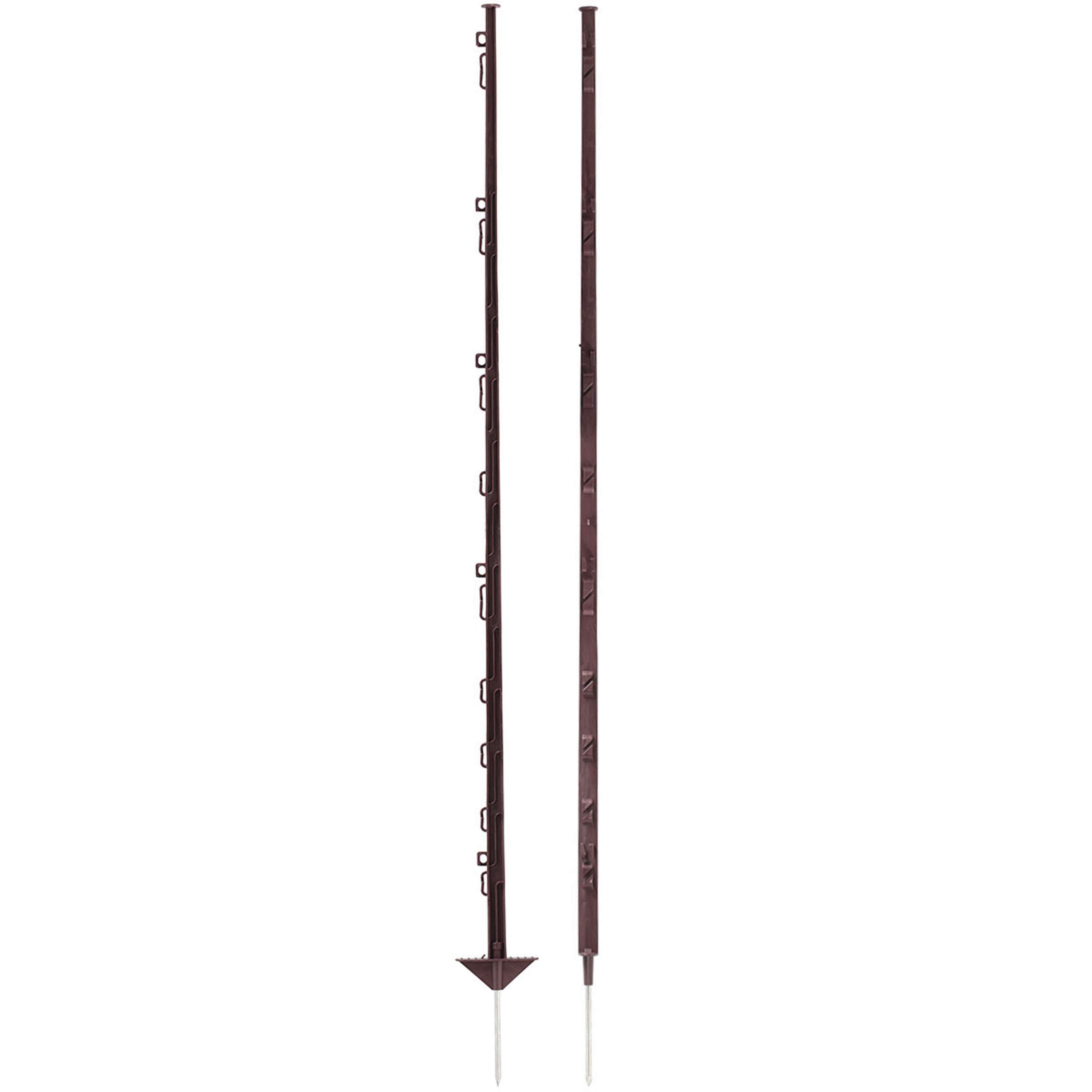Agradi Power Weidepfahl Classic Doppel 150cm 20 Stück Braun