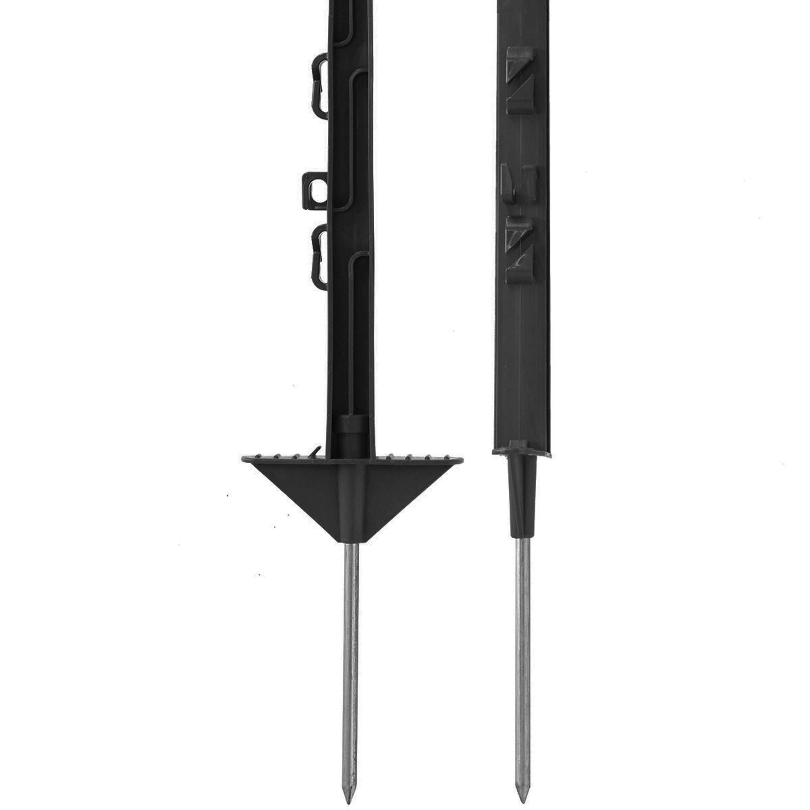 Agradi Power Weidepfahl Classic Doppel 125cm 20 Stück Schwarz Agradi Power Weidepfahl Classic Doppel 125cm 20 Stück Schwarz