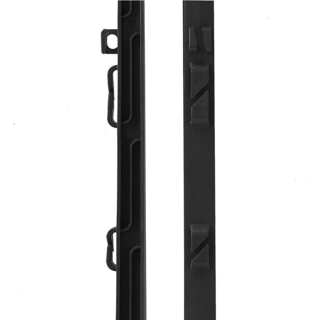 Agradi Power Weidepfahl Classic Doppel 125cm 20 Stück Schwarz