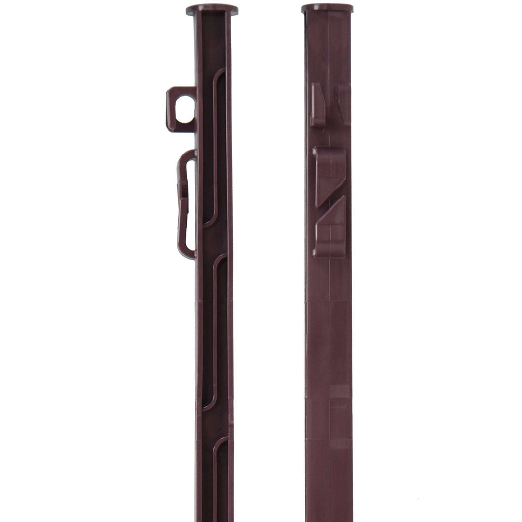 Agradi Power Weidepfahl Classic Doppel 125cm 20 Stück Braun