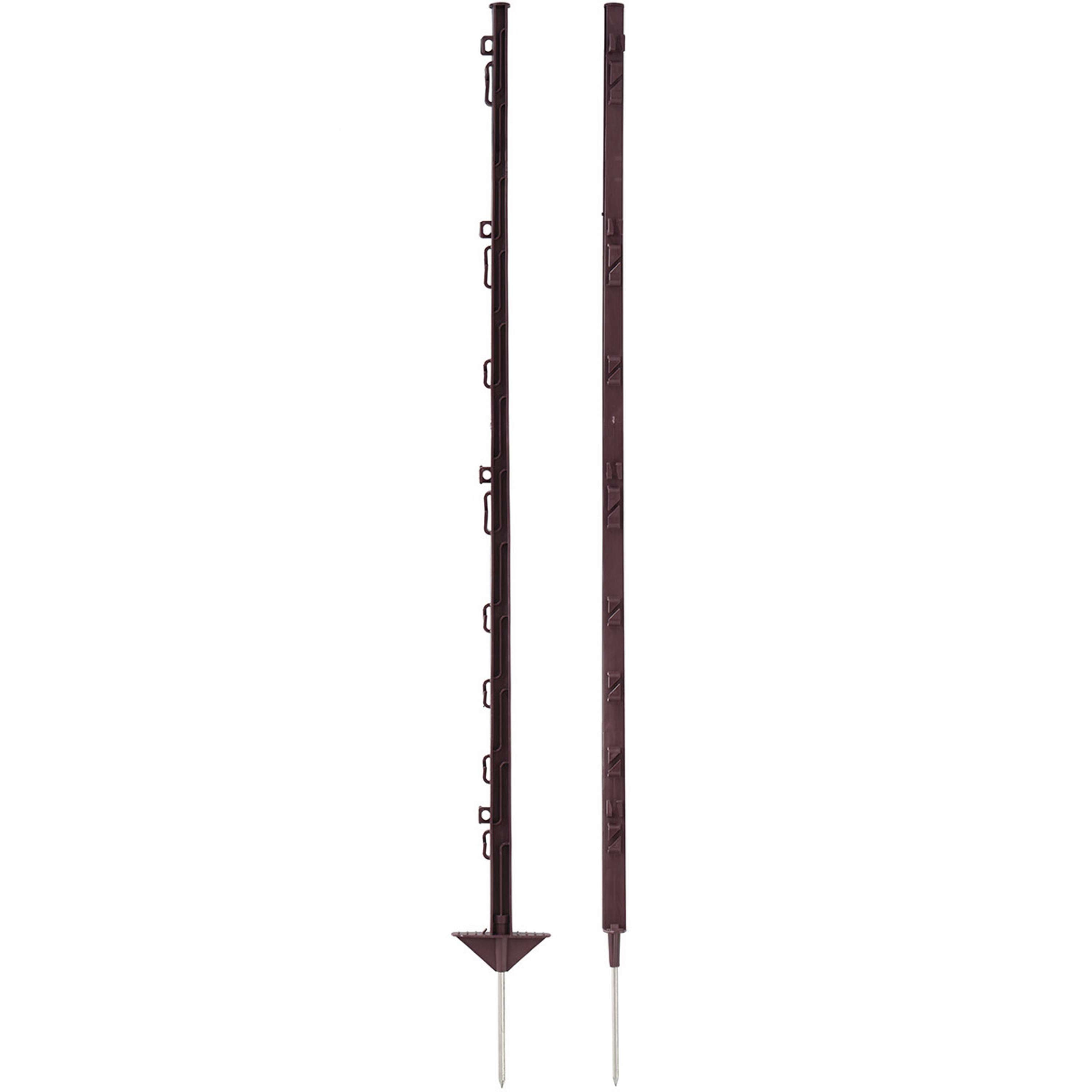 Agradi Power Weidepfahl Classic Doppel 125cm 20 Stück Braun