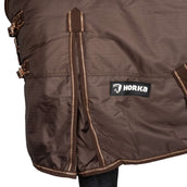 HORKA Outdoordecke Dime 600D 200g Dunkel Schokolade