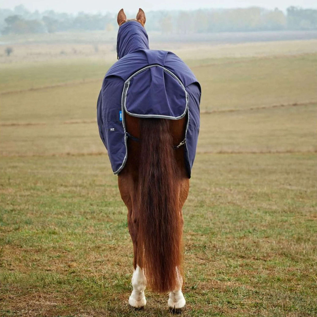 WeatherBeeta ComFiTec Tyro Turnout Combo Neck 50g Navy/Kohle