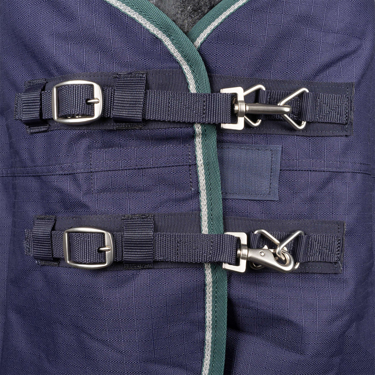 WeatherBeeta ComFiTec Plus Dynamic Turnout Detach-A-Neck 100g Navy/Forest Green