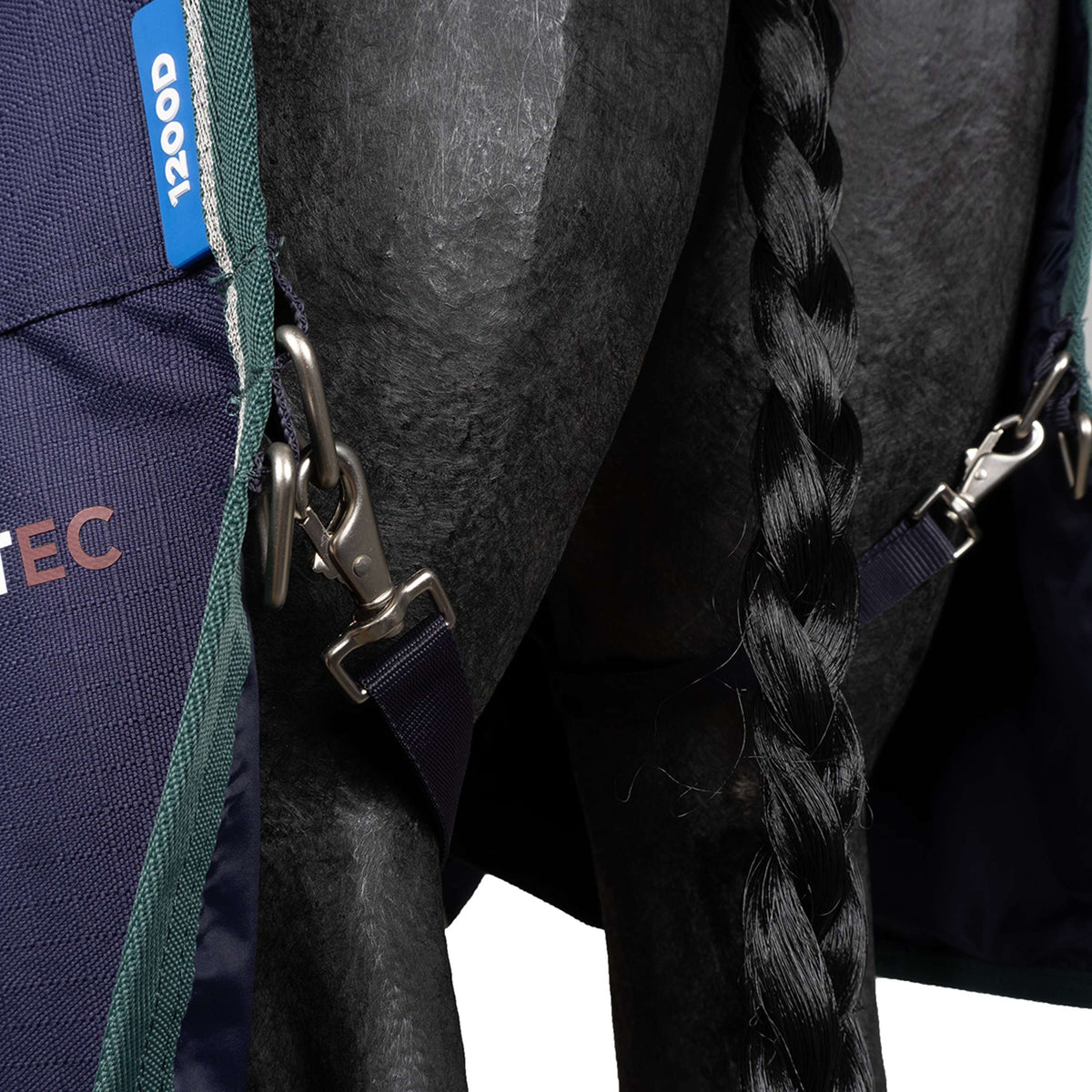 WeatherBeeta ComFiTec Plus Dynamic Turnout High Neck 220g Navy/Forest Green