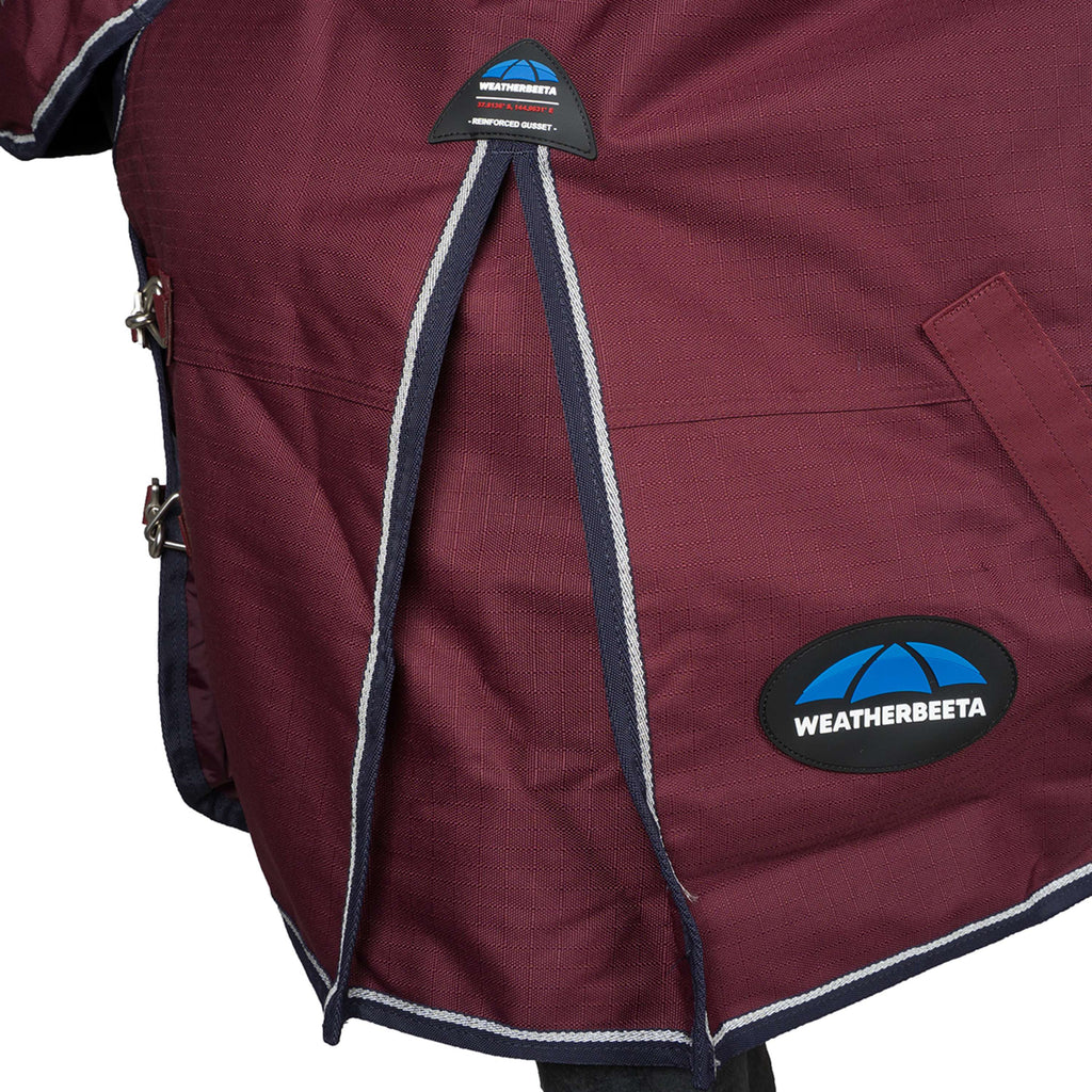 WeatherBeeta ComFiTec Essential Turnout Combo 50g Burgund/Navy