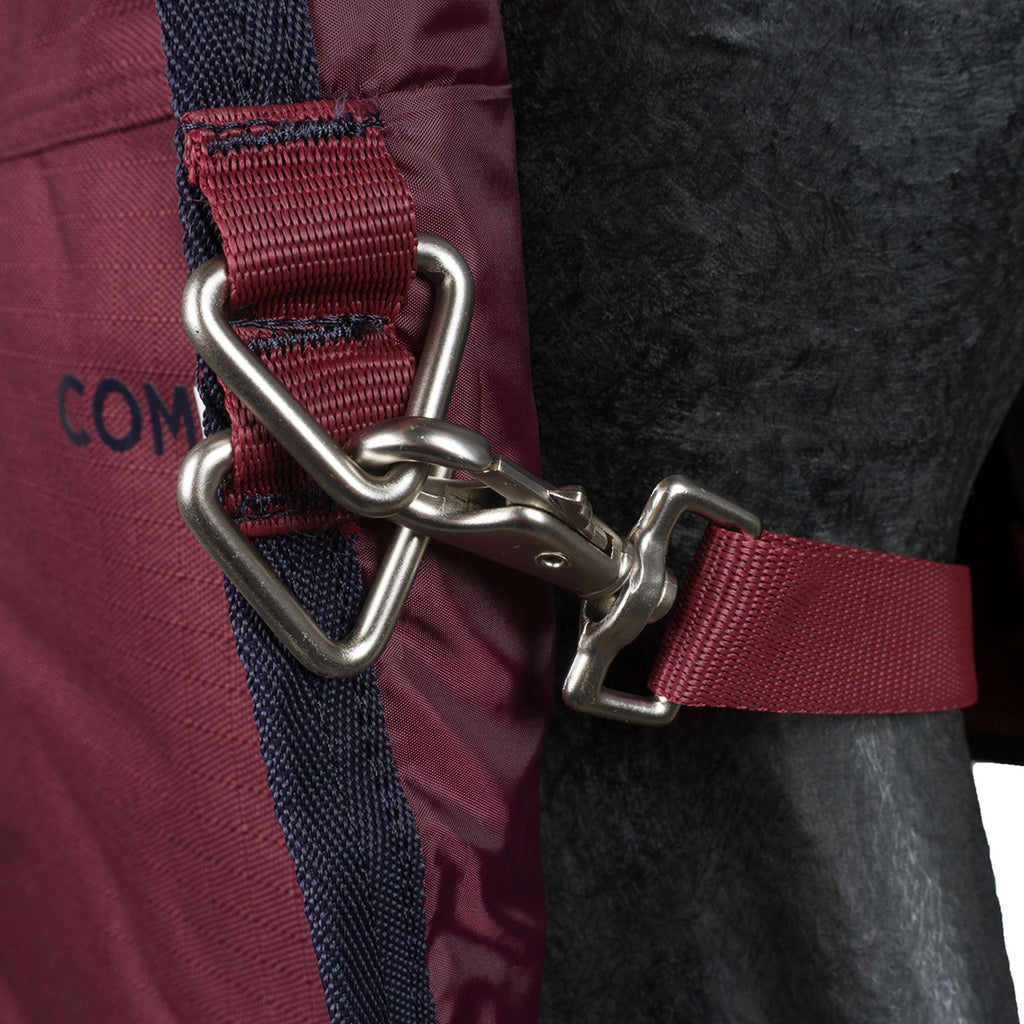 WeatherBeeta ComFiTec Essential Turnout Combo 50g Burgund/Navy