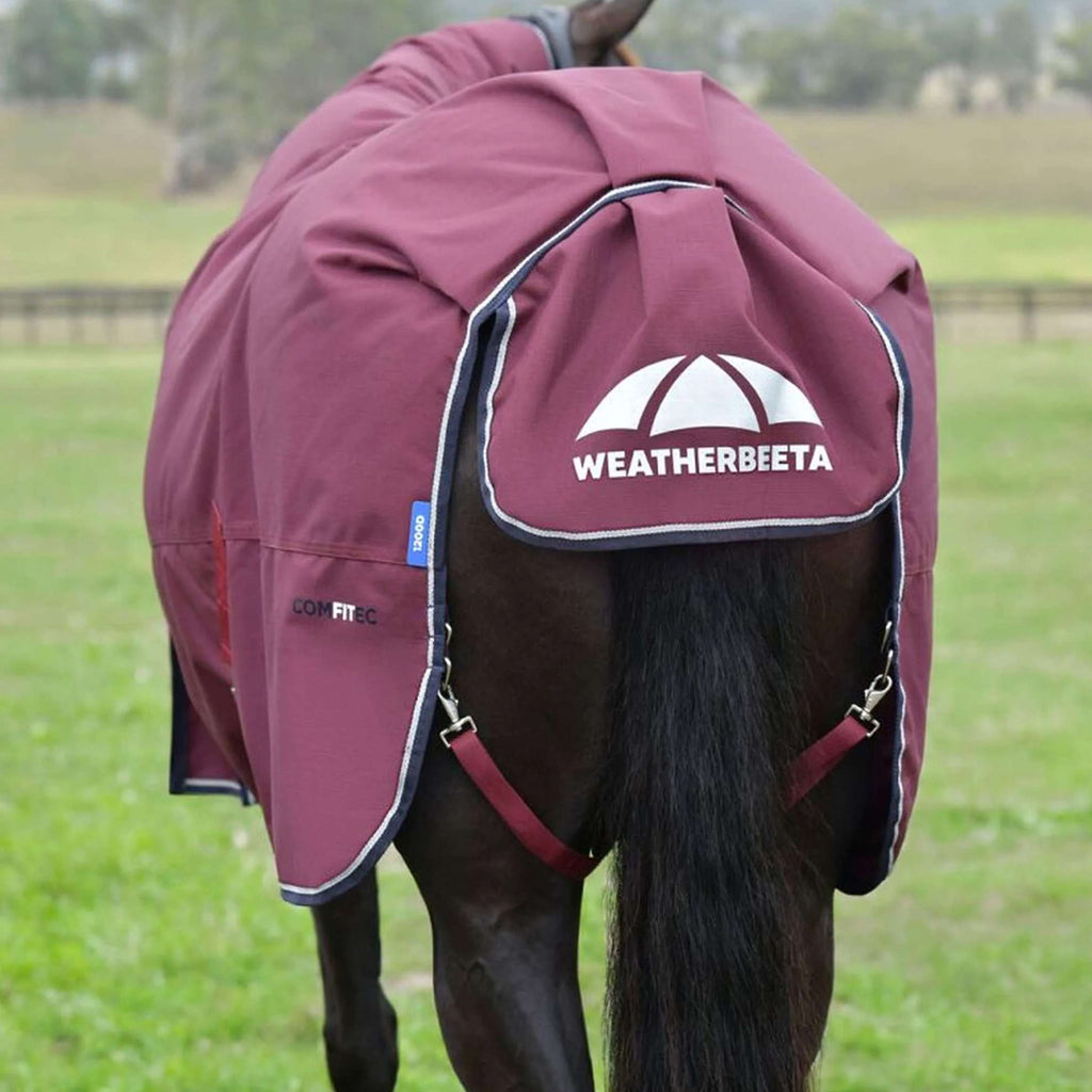 WeatherBeeta ComFiTec Essential Turnout Combo 50g Burgund/Navy