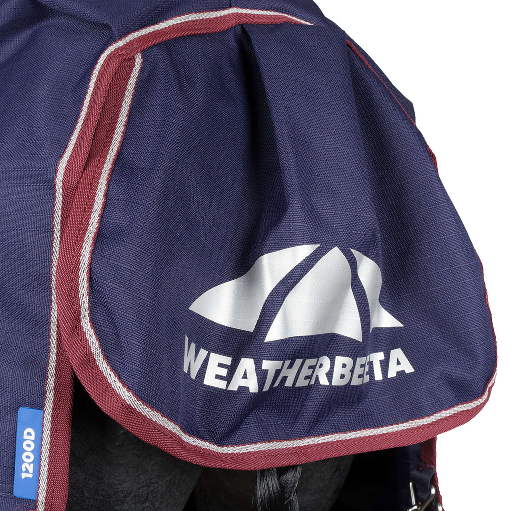 WeatherBeeta ComFiTec Essential Turnout Combo 50g Navy/Burgundy