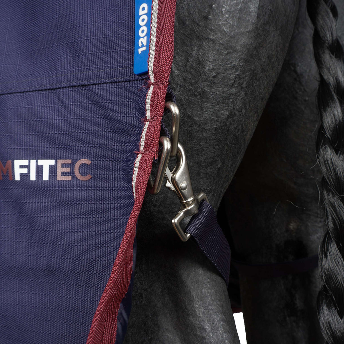 WeatherBeeta ComFiTec Essential Turnout Combo 360g Navy/Burgundy