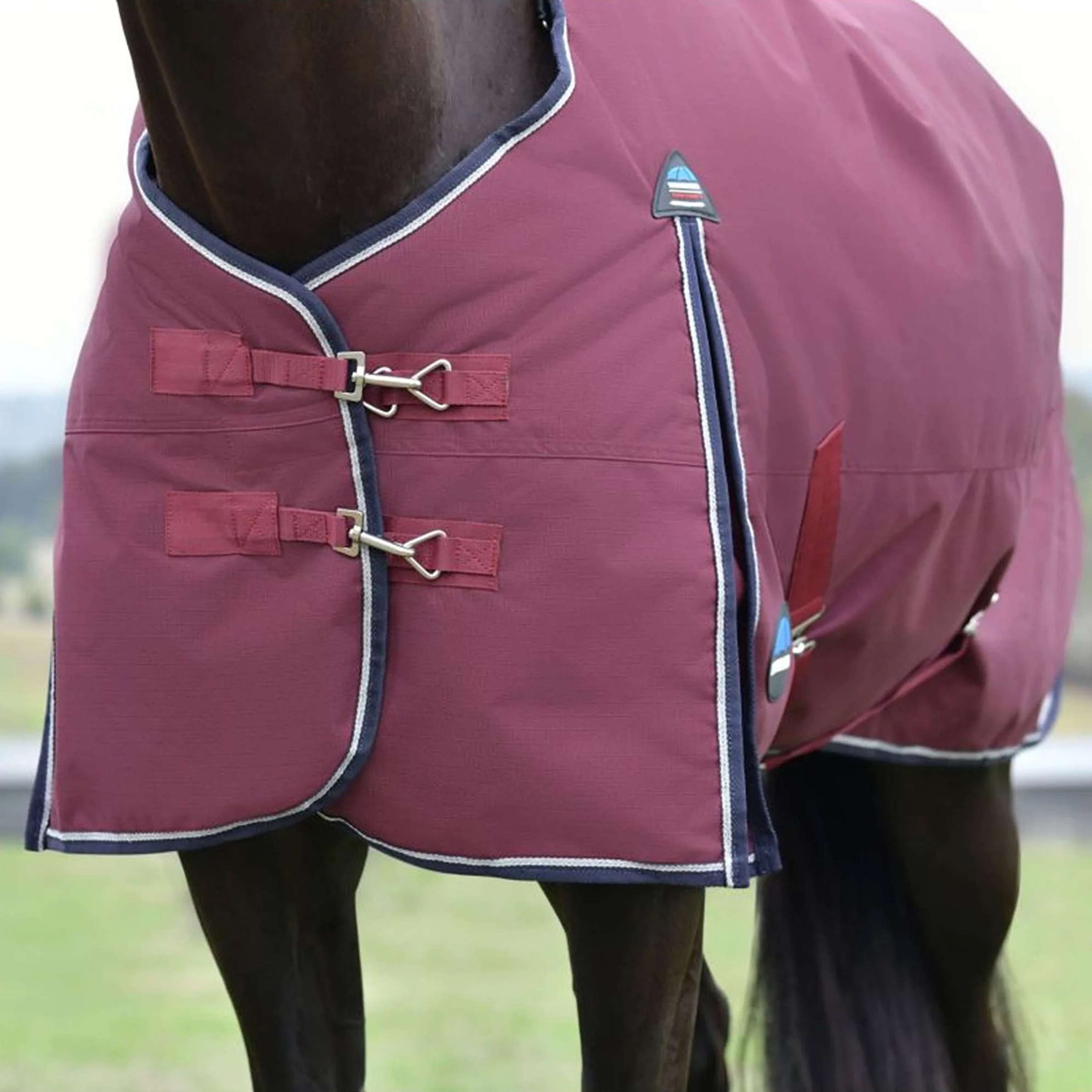 WeatherBeeta ComFiTec Essential Turnout 50g Burgund/Navy WeatherBeeta ComFiTec Essential Turnout 50g Burgund/Navy