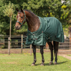 Agradi Horse Outdoordecke 1200D 150gr Reflektierende Paspelierung Grün