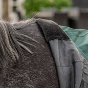 Agradi Horse Outdoordecke 1200D 300gr Reflektierende Paspelierung Grün