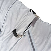 Waldhausen Fliegendecke Protect mit Losem Hals Silbergrau/Grau