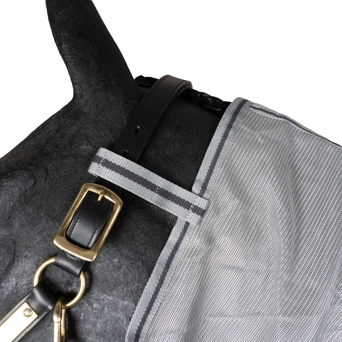 Waldhausen Fliegendecke Protect mit Losem Hals Silbergrau/Grau