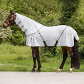 Waldhausen Fliegendecke Protect mit Losem Hals Silbergrau/Grau