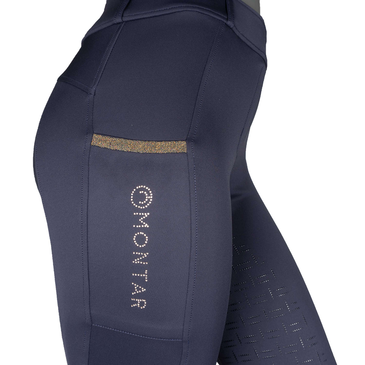 Montar Reitleggings MoGlenda Full Grip Navy