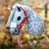 LeMieux Hobby Horse Christmas Headcollar & Leadrope Rot